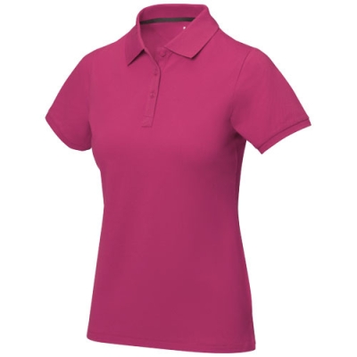 Calgary женская футболка-поло с коротким рукавом, розовый