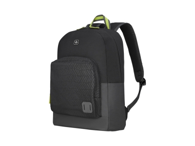 Рюкзак NEXT Crango с отделением для ноутбука 16", черный, серый, полиэстер