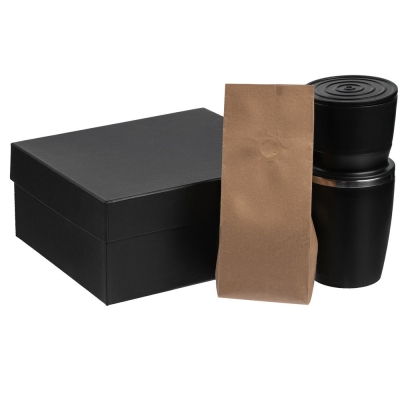 Набор Filter Coffee, крафт, пластик, нержавеющая сталь, силикон