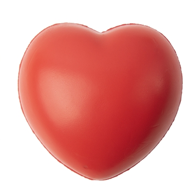 Антистресс VENTRY в форме сердца, полиуретан, красный, красный, пластик