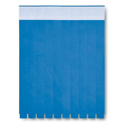 Браслет, синий, бумага