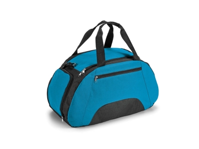 Спортивная сумка 600D «FIT», голубой, полиэстер