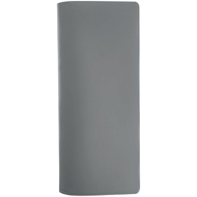 Дорожный органайзер Dorset, серый, серый, искусственная кожа; покрытие софт-тач