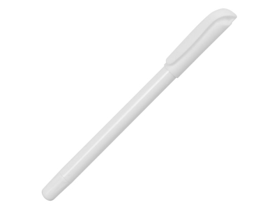 Ручка шариковая пластиковая «Delta» из переработанных контейнеров, белый, пластик