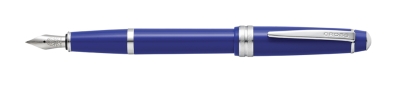 Перьевая ручка Cross Bailey Light Blue, перо ультратонкое XF, синий, пластик, нержавеющая сталь