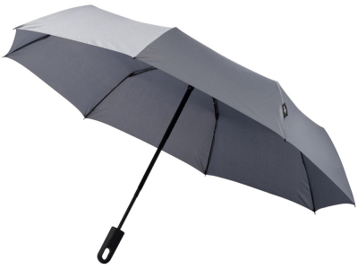 Зонт складной «Traveler», серый, полиэстер