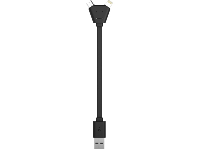 USB-переходник «Y Cable», черный, пвх