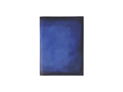 Обложка «Atelier» для ежедневника/блокнота А5, синий, кожа