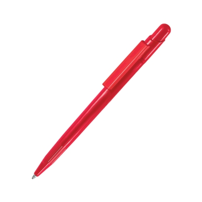 MIR, ручка шариковая, красный, пластик, красный, пластик