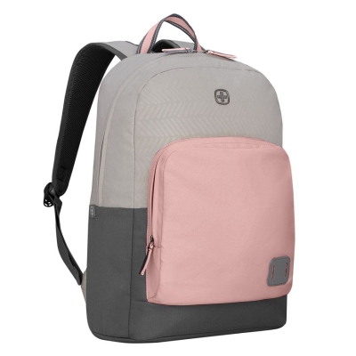 Рюкзак Next Crango, серый с розовым, серый, розовый, полиэстер 100%, переработанный