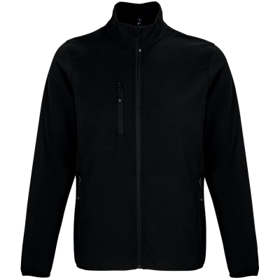 Куртка мужская Falcon Men, черная, черный, флис, 100%