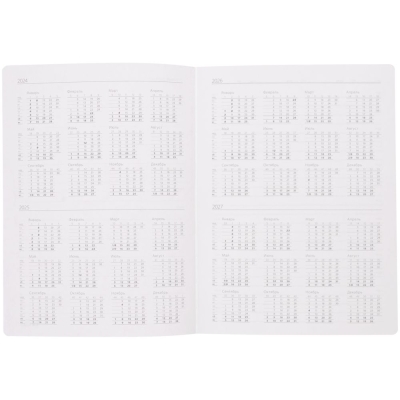 Ежедневник Frame, недатированный, бирюзовый с серым, серый, бирюзовый, искусственная кожа; покрытие софт-тач
