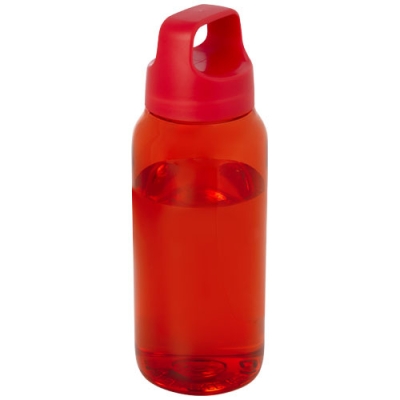 Бутылка для воды Bebo из переработанной пластмассы объемом 500 мл, красный