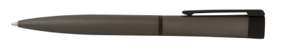 Ручка шариковая Pierre Cardin ACTUEL. Цвет - серый матовый. Упаковка Е-3, металл, пластик и алюминий