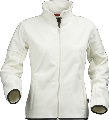 Куртка флисовая женская Sarasota, белая с оттенком слоновой кости, белый, полиэстер 100%; флис