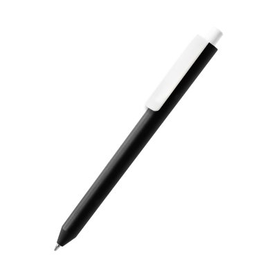 Ручка пластиковая Koln, черная, черный