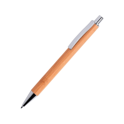 Ручка шариковая, REYCAN, бамбук, металл, коричневый, бамбук, металл, пластик