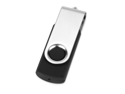 USB-флешка на 16 Гб «Квебек», черный, soft touch