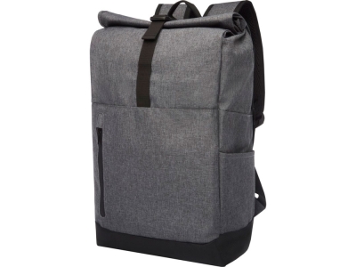 Складной рюкзак «Hoss» для ноутбука 15,6'', черный, серый, полиэстер