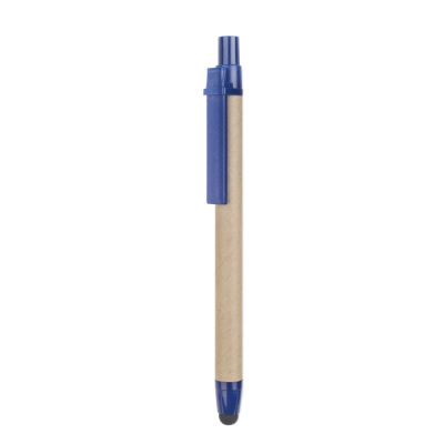 Ручка из картона, синий, бумага