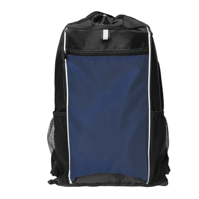 Рюкзак Fab, т.синий/чёрный, 47 x 27 см, 100% полиэстер 210D, синий