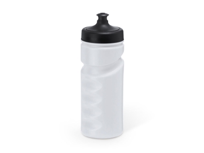Бутылка спортивная RUNNING из полиэтилена, белый, пластик