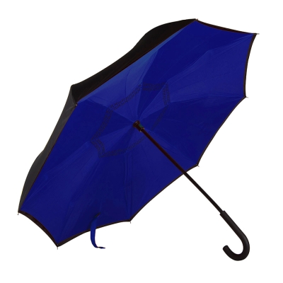 Зонт-трость "Original", механический, 100% полиэстер, темно-синий, синий, 100% полиэстер, плотность 190т