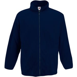 Толстовка "Micro Jacket", глубокий темно-синий_S, 100% п/э, 250 г/м2, синий