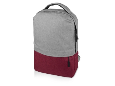 Рюкзак «Fiji» с отделением для ноутбука, серый, бордовый, полиэстер