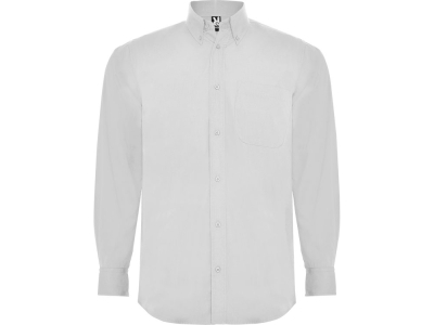 Рубашка «Aifos» мужская с длинным рукавом, белый, полиэстер, хлопок