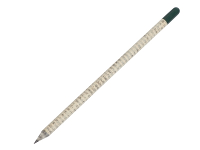 «Растущий карандаш» с семенами базилика, зеленый, белый, серый, бумага