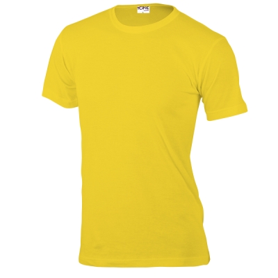 Мужские футболки Topic кор.рукав 100% хб св.желтые, светло желтый, хлопок