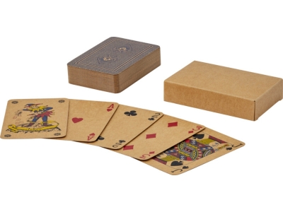 Набор игральных карт «Ace» из крафт-бумаги, бежевый