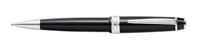 Шариковая ручка Cross Bailey Light Black, черный, пластик, нержавеющая сталь