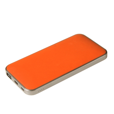 Power Bank EWA 10000 mAh, оранжевый, abs +pc + литиевая батарея
