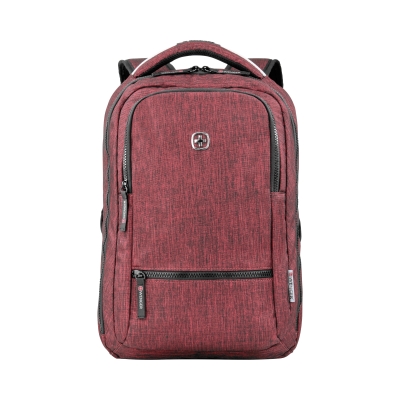 Рюкзак WENGER 14'', бордовый, полиэстер, 26 x 19 x 41 см, 14 л, бордовый