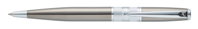 Ручка шариковая Pierre Cardin BARON. Цвет - "темная бронза" металлик.Упаковка В., коричневый, латунь, нержавеющая сталь
