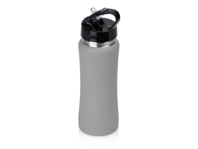 Бутылка для воды «Bottle C1», soft touch, 600 мл, серый, металл, soft touch