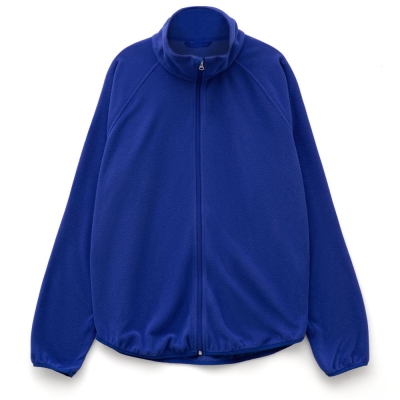 Куртка флисовая унисекс Fliska, ярко-синяя, флис