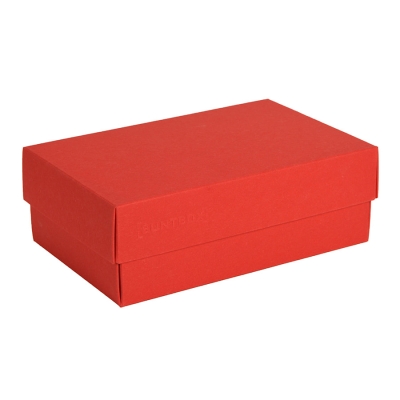 Коробка картонная, "COLOR" 11,5*6*17 см; красный, красный, картон