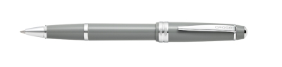 Ручка-роллер Selectip Cross Bailey Light Gray, серый, пластик, нержавеющая сталь