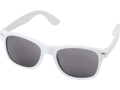 Солнцезащитные очки «Sun Ray» из переработанного PET-пластика, белый, пластик