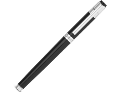 Шариковая ручка с металлическим зажимом «BONO», черный, пластик
