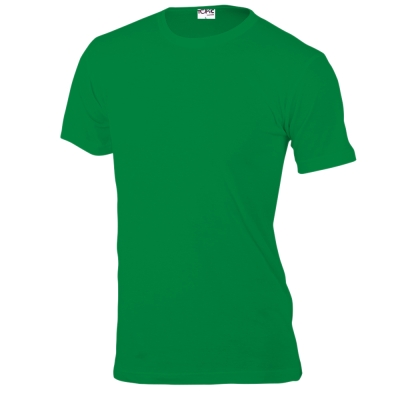 Мужские футболки Topic кор.рукав 100% хб зеленые, зеленый, хлопок