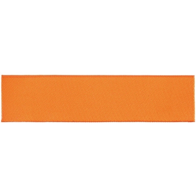 Лейбл тканевый Epsilon, S, оранжевый, оранжевый, полиэстер
