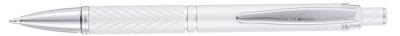 Ручка шариковая Pierre Cardin GAMME. Цвет - серебристый. Упаковка Е или Е-1, серебристый, алюминий, нержавеющая сталь