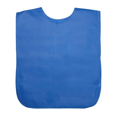 Футбольный жилет "Vestr"; синий;  100% п/э, синий, нетканый материал