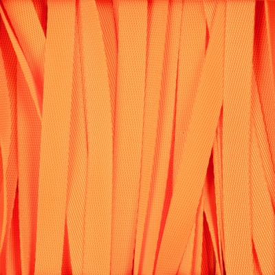 Стропа текстильная Fune 10 S, оранжевый неон, 20 см, оранжевый, полиэстер