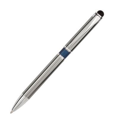 Шариковая ручка iP, синяя, серый