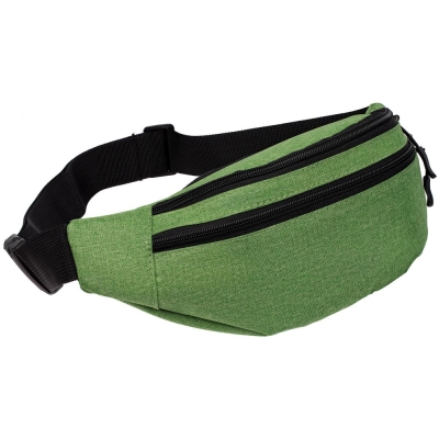 Поясная сумка Kalita, зеленая, зеленый, полиэстер